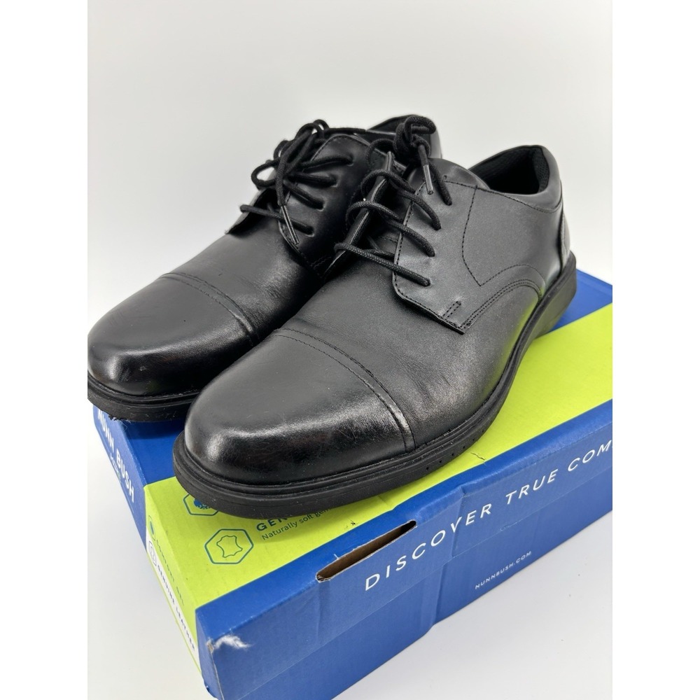 Nunn‎ Brush Kore Pro CT OX Men's Black Dress Shoe Size 9M UK8 EUR42